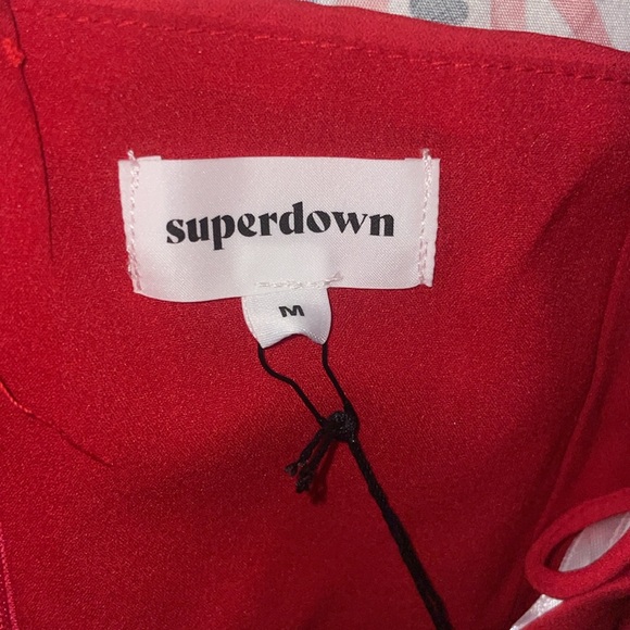 Red SUPERDOWN (Revolve) dress size medium - Picture 5 of 5